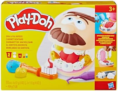 Play-Doh, Massinha de Modelar Infantil, Brincando de Dentista - C...