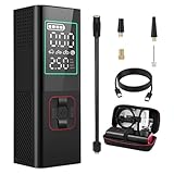 Flaroey Tragbarer Reifenfüller, 160 PSI, Luftkompressor Fürs Auto, Reifenfüller für Autoreifen, Bälle, Schlauchboote