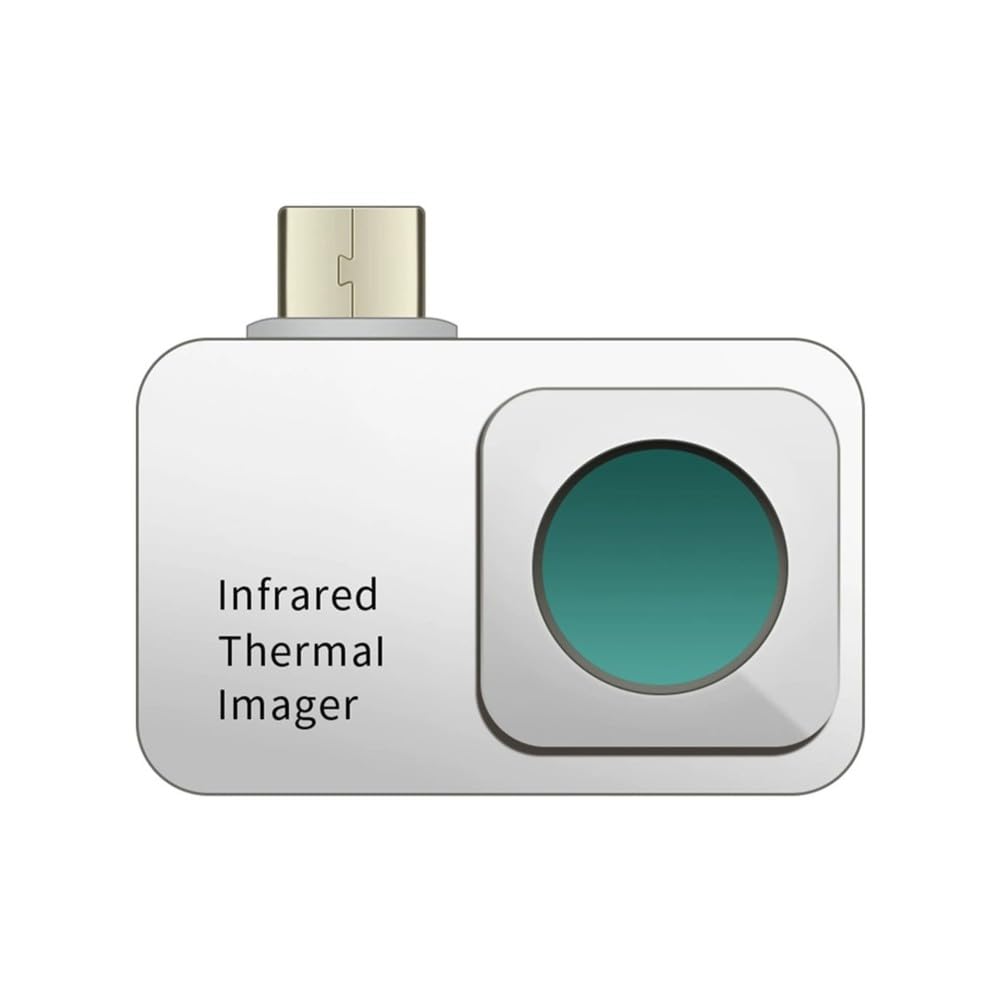 Kamera termiczna do smartfona Kamera termiczna 256 x 192 IR Rozdzielczość termowizyjna z szerokim zakresem temperatur od -15℃ do 600℃ 25 Hz w czasie rzeczywistym
