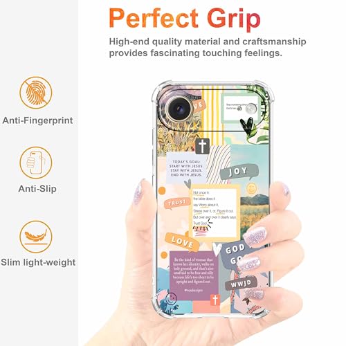 Coque iPhone Citation chrétienne anti-rayures pour protéger votre écran avec foi - 4