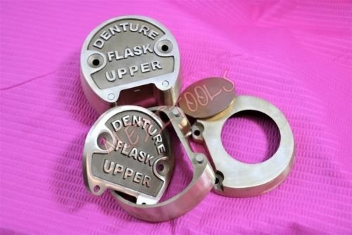 NEW 1 EACH PREMIUM Dental Denture UPPER Flask New Lab Professional - A+ QUALITY