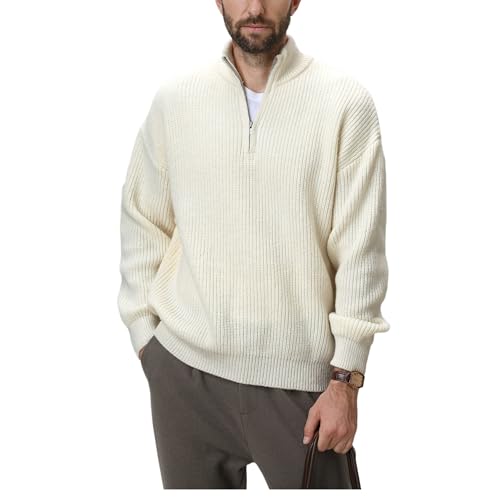 Pull col montant zippé homme léger pour ne plus souffrir du froid