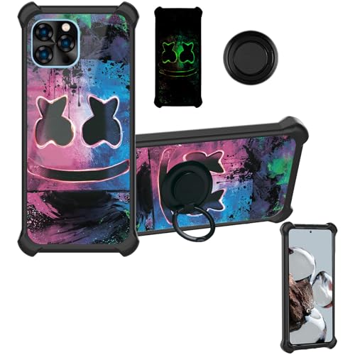 Coque Sky Elite A63 Max lumineuse avec anneau de support intégré