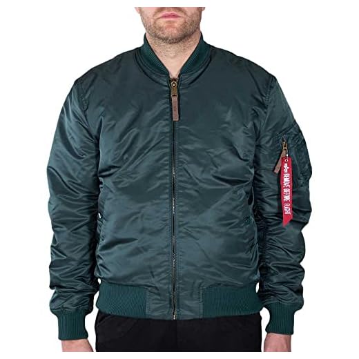 Abbigliamento ALPHA INDUSTRIES MA- 1 VF 59 Giacche Casual, 610-navy Green, XXL Uomo