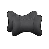 Coussins d'appui-tête et de soutien cervical compatibles avec Toyota C-HR, Camry TRD, Crown GR, Yaris, RAV4, Mirai Prius sièges auto..
