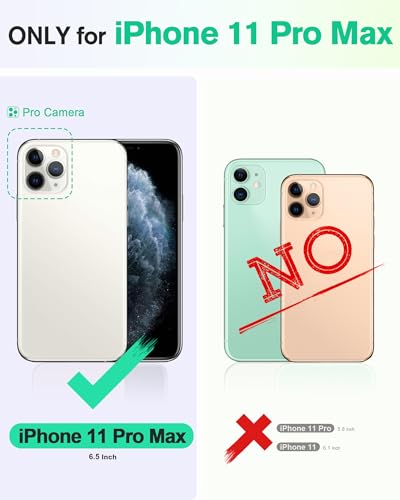 TUCCH Cover iPhone 11 Pro Max, Custodia Magnetica