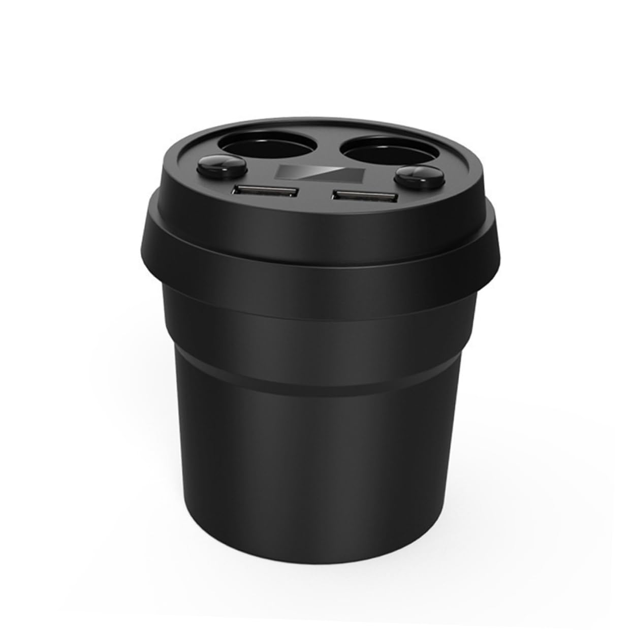 Material abs forma de taza con doble USB inteligente y dos tomas 6
