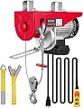 VEVOR 440lbs Electric Hoist with 14ft Wired Remote Control, Electric Hoist 110 volt with 37ft Single Cable Lifting Height & Pure Copper Motor, for Garage Warehouse Factory