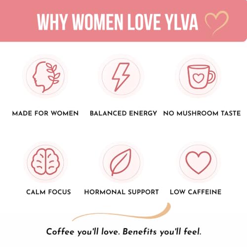 Ylva Blends Mushroom Coffee for Women