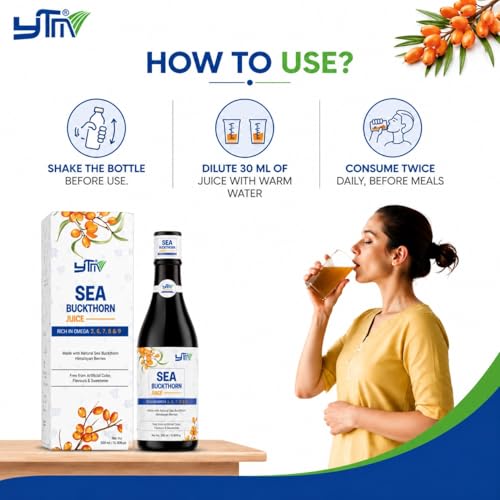 ytm Store YTM Sea Buckthorn Juice 500ml - Image 4