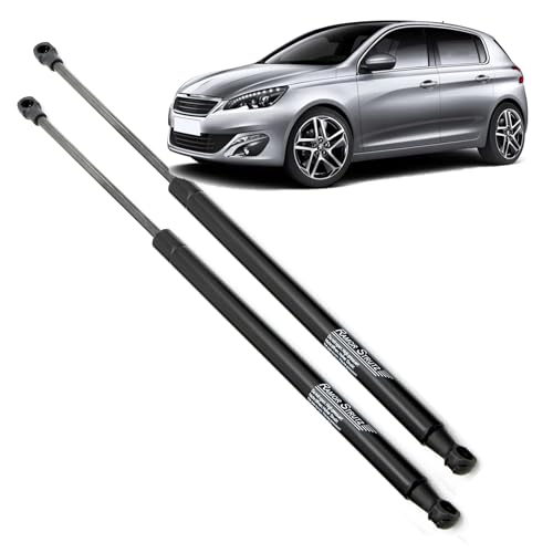 Ramor Strutz 2x Portón Trasero, Amortiguadores Maletero Compatible con Peugeot 308 Mk2 2013-2021. Resorte de Gas, Puntales de Gasolina. Reemplazo de 1635439180 y Otros.
