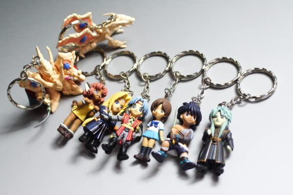 エスカフローネ　フィギュアキーホルダー　レトロ Amazon.co.jp: 天空の エスカフローネ フィギュア キーホルダー 全8種