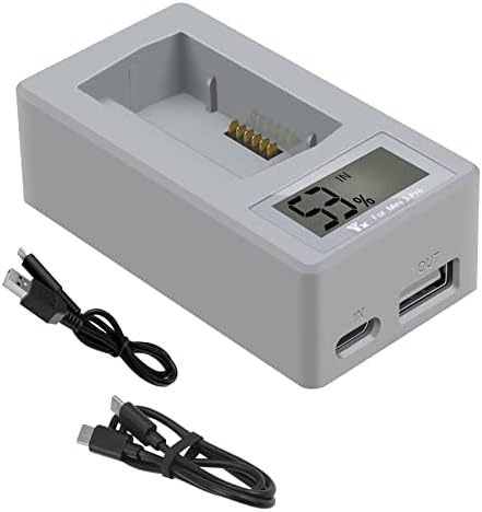 LYONGTECH Ladegerät Für DJI Tello Drohne - 4-fach Akku Station Für Tello EDU