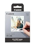 Canon SELPHY XS-20L Ink + Paper Multipack - Genuine Printer Ink Cartridges 1 Pack (1 x Cartridge) & 20 Sheets (72 x 85mm)