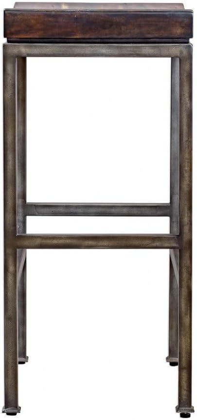 Uttermost Beck - 30 inch Industrial Bar Stool