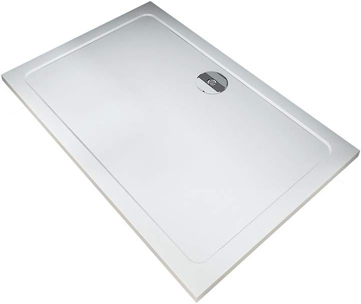Receveur de douche en 150x90 cm extra plat rectangulaire bac à douche l'italienne