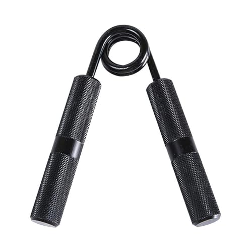 Image of Amazon Brand - Symactive Metal Hand Gripper | Solid Metal Construction | Compact & Durable | Enhances Grip Strength & Forearm Endurance | Wrist Stability | Portable & Travel-Friendly | Black