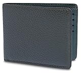 Bosca ITALIA Slim 8-Slot Men's Pocket Wallet Made In Italy, Monfrini Collection