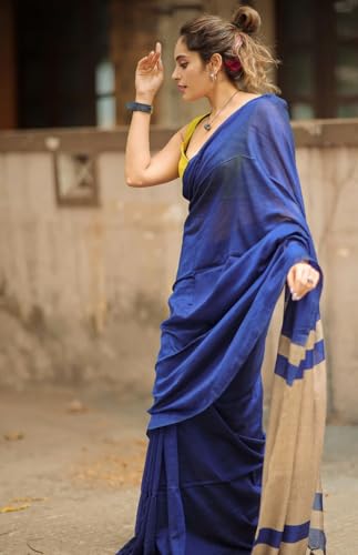Image of Designer Cotton Saree with Floral Print Blouse, Maroon and Mint Green, Tasseled