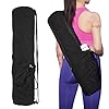 Yoga Mat Bag | Premium, Waterproof, Multi Pockets, Adjustable Strap | 2 size for 1/4″ or 1/2″ Thick Yoga Mat Carrier | Perfect Yoga Bag to Gym Class Beach Park Travel for Women & Men