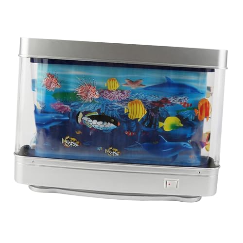 Image of Aquarium Lamp Marine Tropical Fish Night Light for Halloween Parties Room