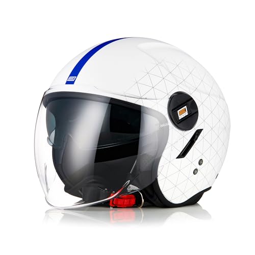 Casco scooter Origine con doble visera para trayectos urbanos diarios