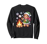 Gingerbread Winter Campfire Fun Cozy