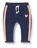 Tunnelzug, Glitzerstreifen s.Oliver Junior Baby-Mädchen Freizeithose, Blau (Blau 5798), 92