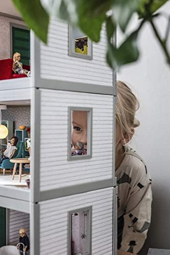 LUNDBY ROOM  Doll House Room Module 33 cm wide  Stackable Extension  Dolls House Furniture Kit  Age 4+  for 11 cm Mini Dolls 1:18