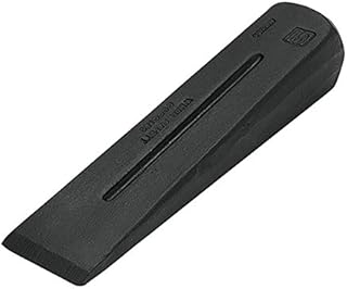Edward Tools Classic Log Splitting Wedge (3 LB) - Heavy Duty Drop Forged Steel Head Wedge for Chopping Wood - Sharpened Ed...