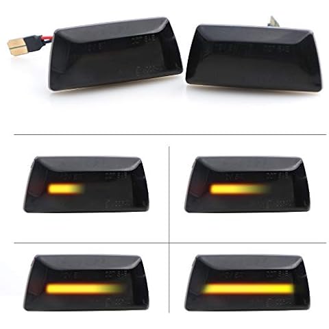 2PCS Dynamic LED Turn Signal Light Side Marker Led Turning Indicators Lamps for O pel Adam Astra H Astra J Corsa D Corsa E Insigina A Meriua B Zafira B Cover