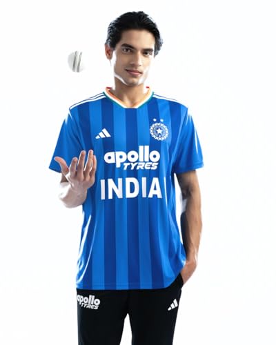 Image of adidas Men India Official T20 International Cricket Fan Jersey