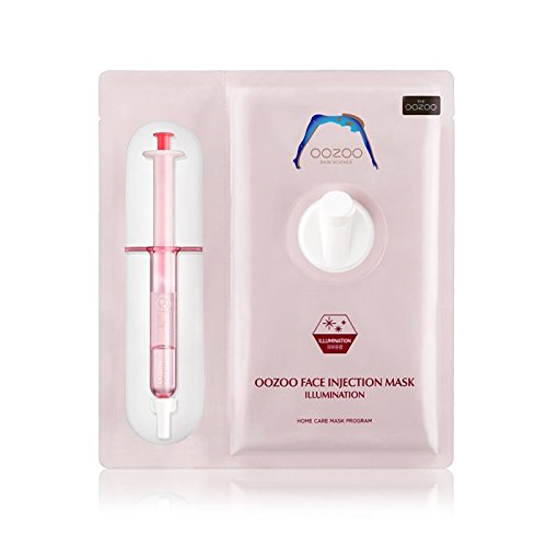 The OOZOO Face Injection Mask ILLUMINATION 5pc Korean Facial Mask for Natural Shine