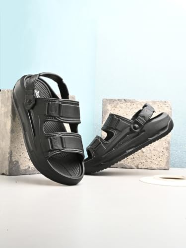 Image of DOCTOR HEALTH SUPER SOFT Men's Sports Sandals | Lightweight EVA Sandals with Back Strap | Anti-Skid Cushioned Comfort Outdoor Casual Walking Sandals