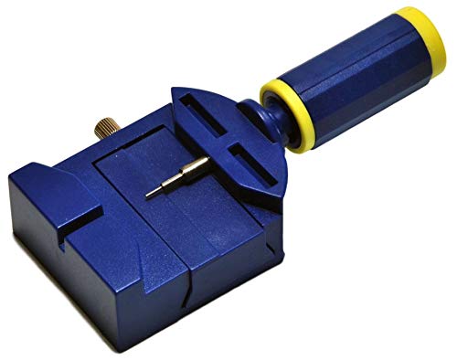 Preisvergleich Produktbild Uhrmacher Bandkürz Werkzeug Blau mit Ersatzstift Uhrenarmband Armband Kürzen