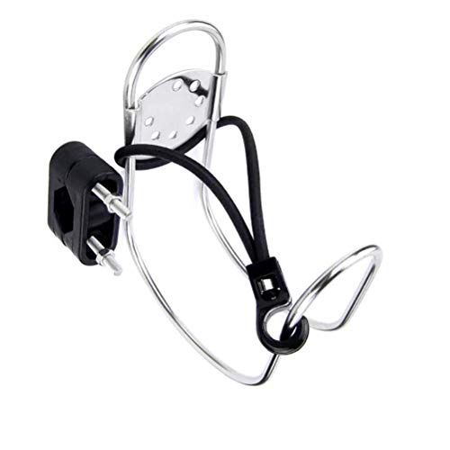 CeFoney Life Buoys Ring,Stainless Steel Horseshoe Life Buoys Swimming Ring Holder Ship Buoy Bracket Lifebuoy Yacht Boat Accessories - Image 3