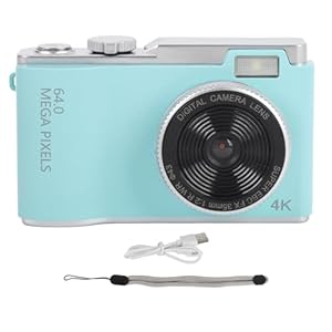 Mtlavish 4K Digitalkamera 64MP HD