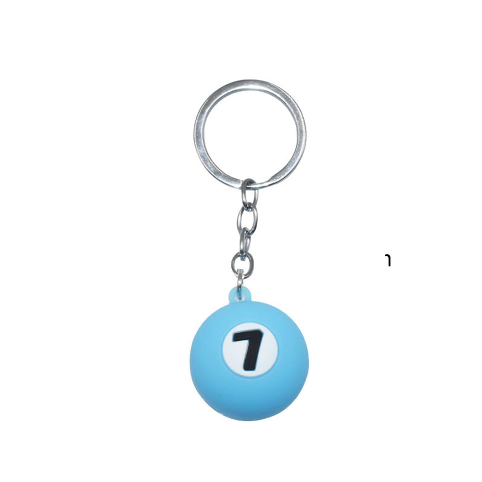 kapitomanioBilliards Ball Keychain Creative 8 Ball Key Chain for Pool Player Billiards Lover Gifts