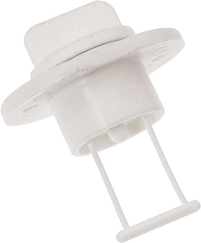 Barton MarineBarton Marine Drain Plug and Socket - 15mm (.60") Bore - White