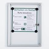 werbekasten beleuchtet Schaukasten mit Aluminiumrahmen in modernem Design