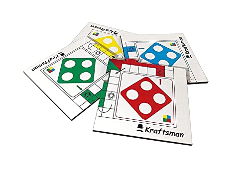 Image of Braintastic Ludo Board Game for Kids Adults Family Interesting Mind Game for Home Travel Super Fun to Play 2-4 Players Age 8+ Years (Portable Ludo)