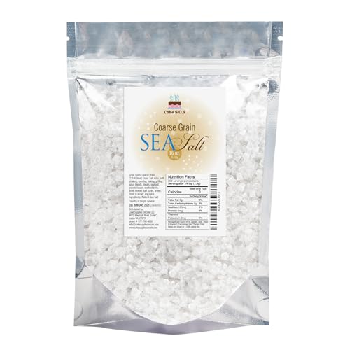 Premium Atlantic Sea Salt - Coarse Grain 16 Oz.