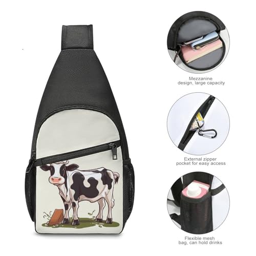 Bolso bandolera deportivo casual para adultos miniatura 5