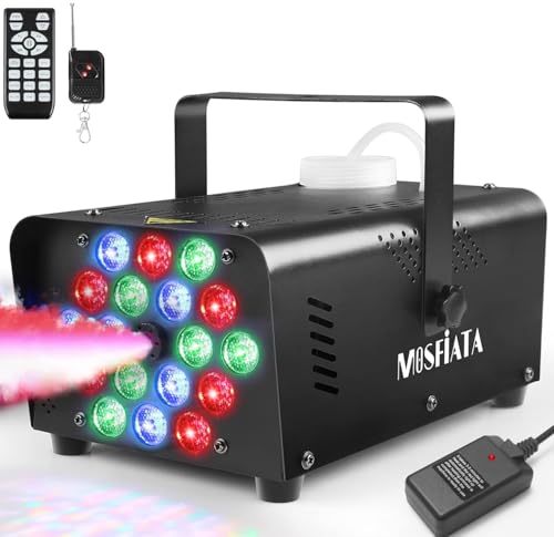 Máquina de Humo 600W con LEDs RGB Integrados