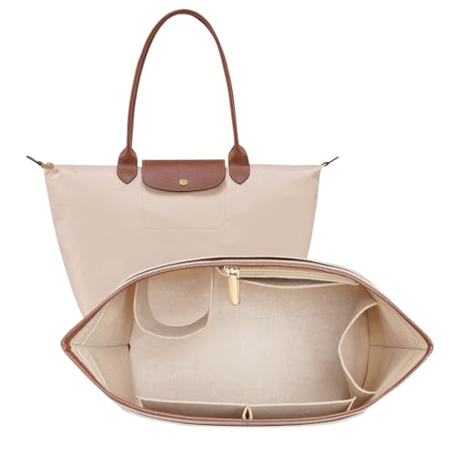DOIAPUOS Felt Purse Organizer Insert for Longchamp Le Pliage L