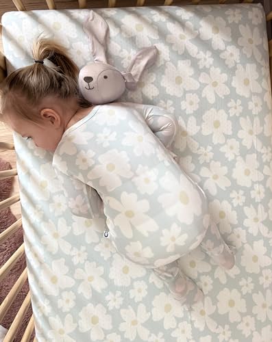 Image of gunamuna Crib Sheet - Ultra-Soft, Breathable Fitted Sheet for Standard Cribs, Cozy Sleep Surface for Babies and Toddlers, Imagine