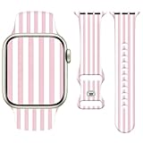 【Taille et conception】 La taille de nos bracelets Apple Watch s’adapte à toutes les tailles de poignet. La conception de la boucle réglable peut être ajustée au plus confortable en fonction de la taille du poignet.