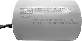 Capacitor 30uf 250vac Para Portão Eletrônico Weg