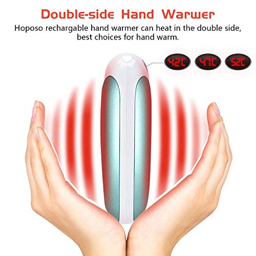 HOPOSO Ricaricabile Scaldamani 5200mAh Scaldamani