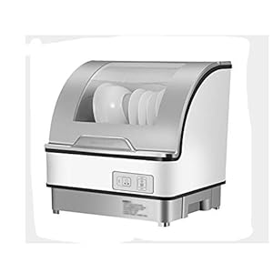 ZLXDP Keuken Kleine Draagbare Vaatwassers Mini Tafelblad Automatische Vaatwasser en droger